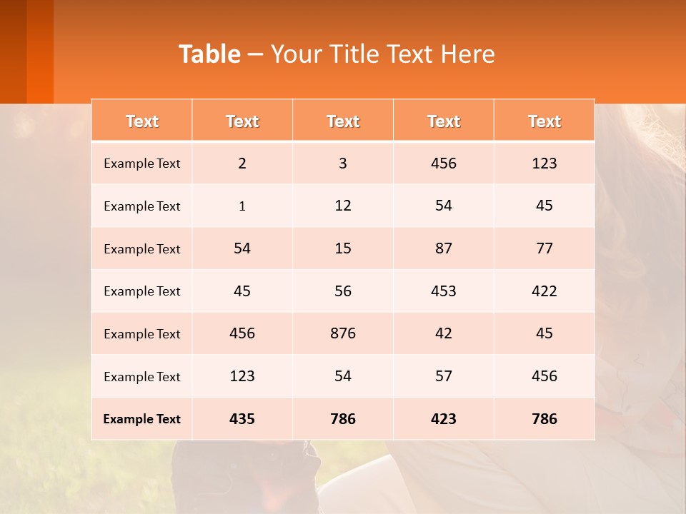 Happiness Pretty Beautiful PowerPoint Template