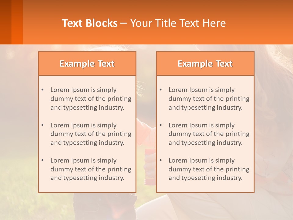 Happiness Pretty Beautiful PowerPoint Template