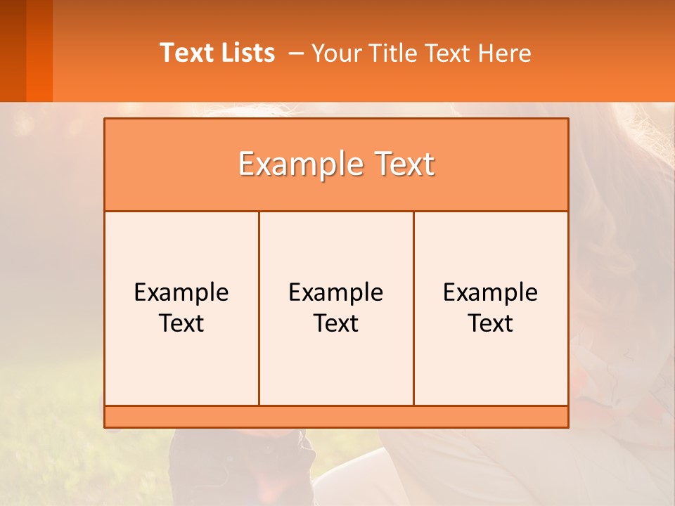 Happiness Pretty Beautiful PowerPoint Template
