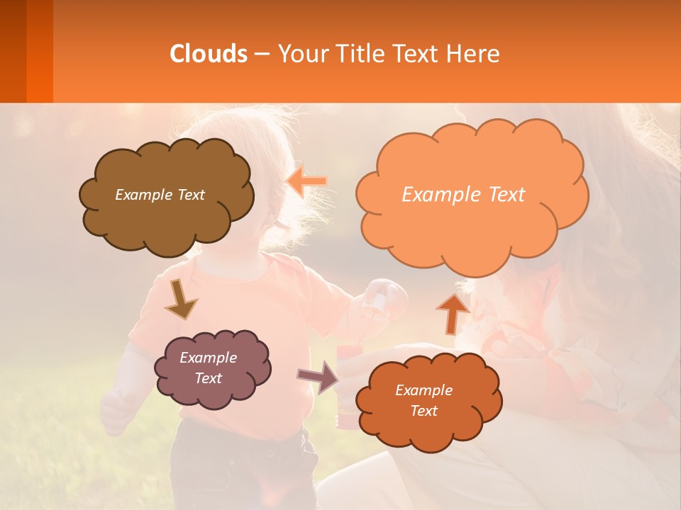 Happiness Pretty Beautiful PowerPoint Template