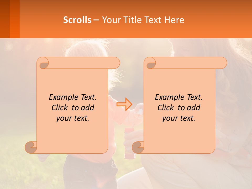 Happiness Pretty Beautiful PowerPoint Template