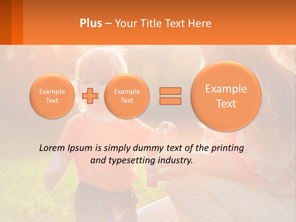 Happiness Pretty Beautiful PowerPoint Template