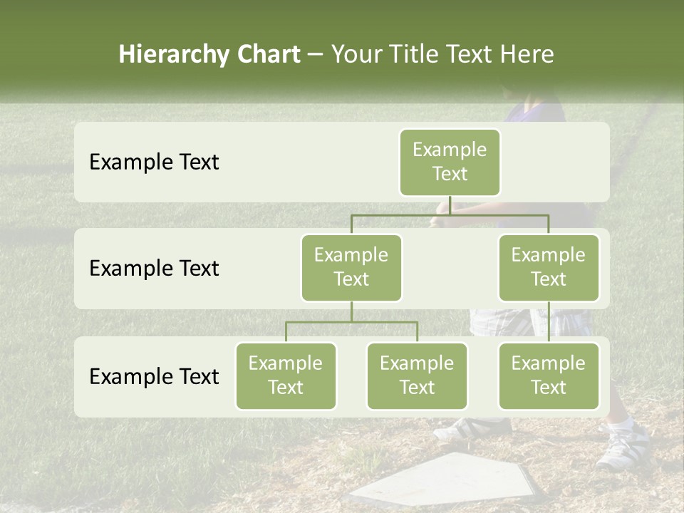 Batter Play Hit PowerPoint Template