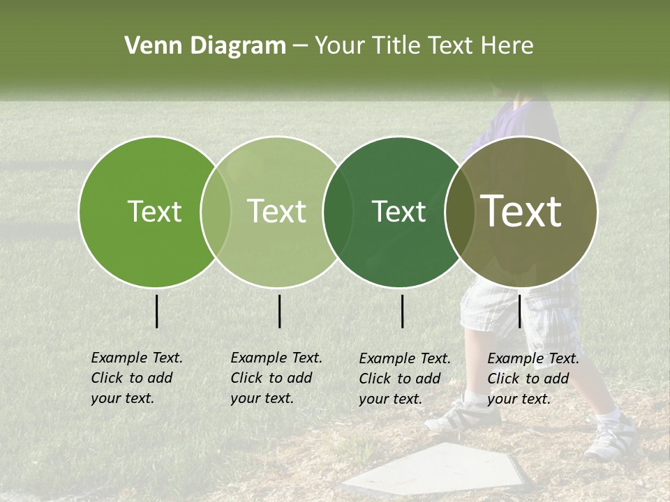 Batter Play Hit PowerPoint Template
