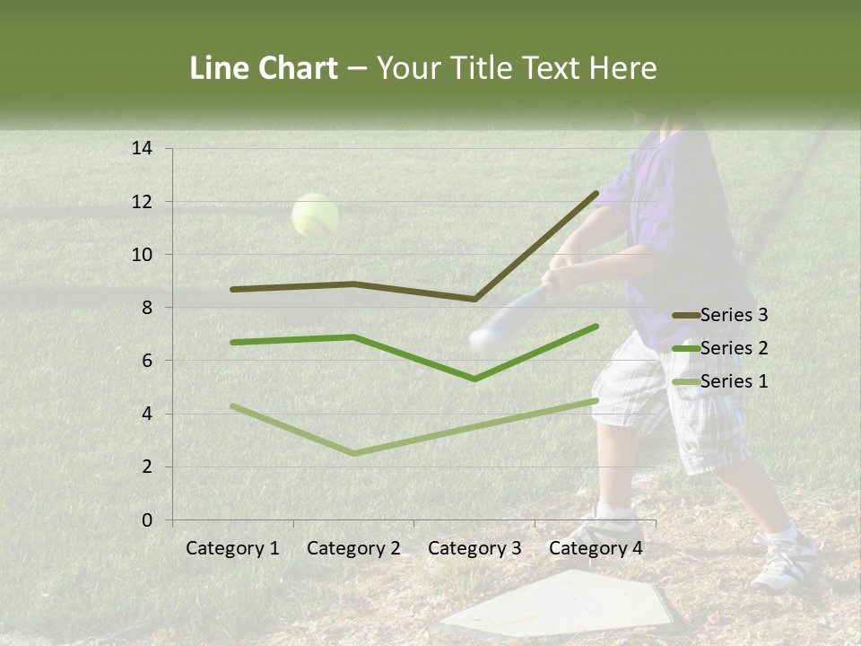 Batter Play Hit PowerPoint Template