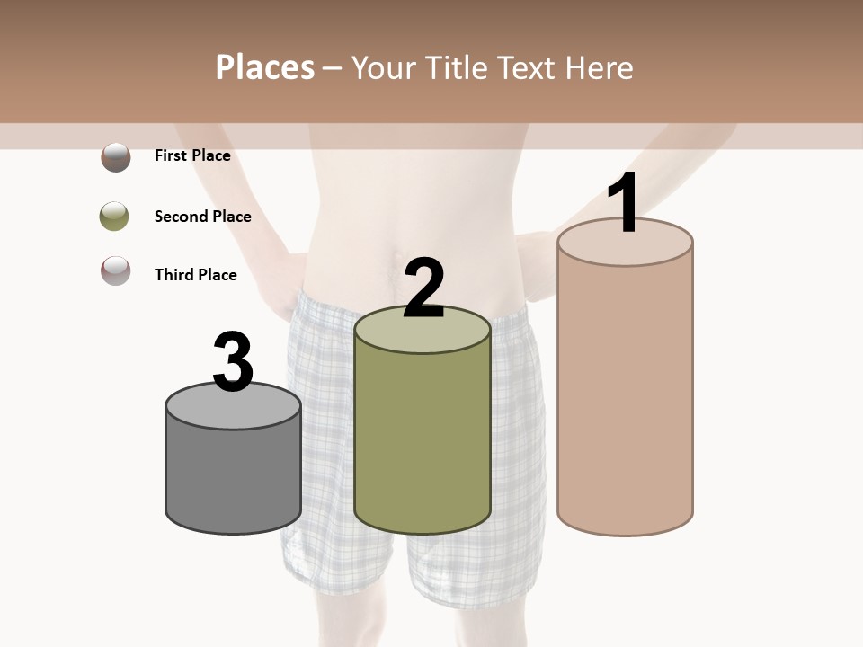 Cutout Nerdy Body PowerPoint Template