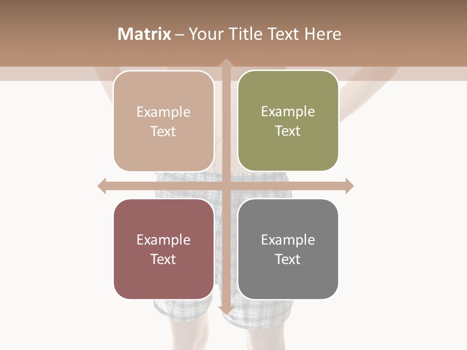 Cutout Nerdy Body PowerPoint Template