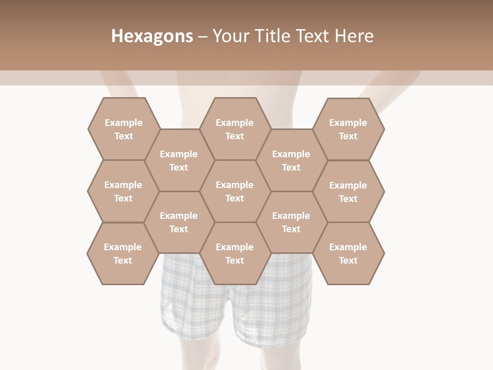 Cutout Nerdy Body PowerPoint Template