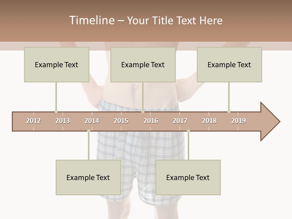 Cutout Nerdy Body PowerPoint Template