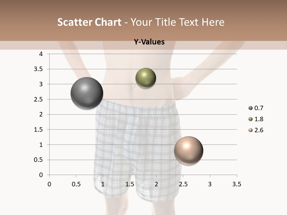 Cutout Nerdy Body PowerPoint Template