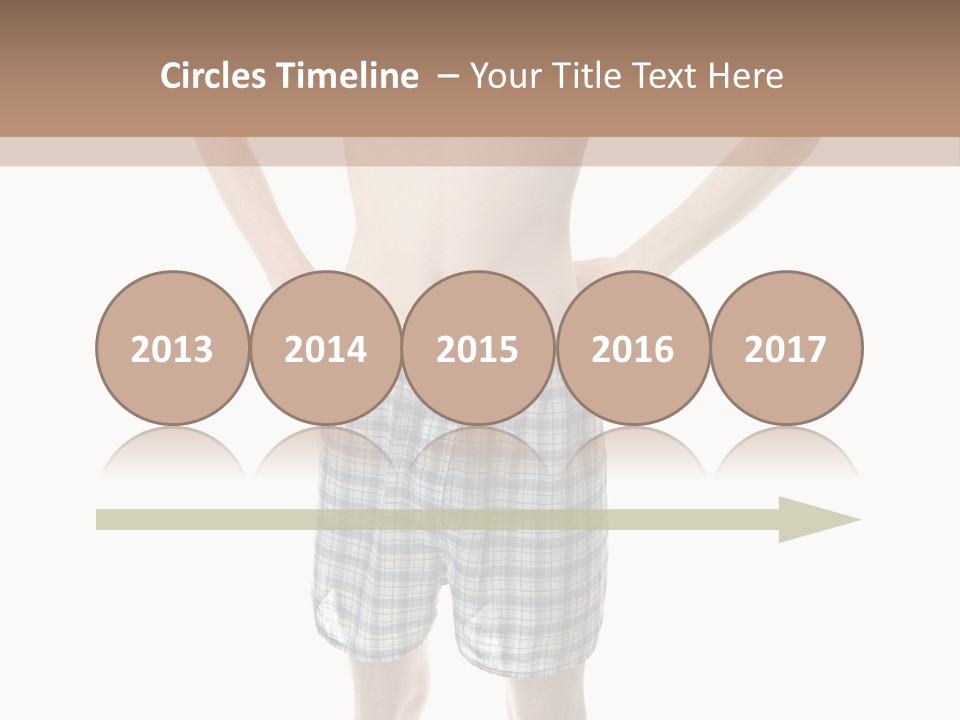 Cutout Nerdy Body PowerPoint Template