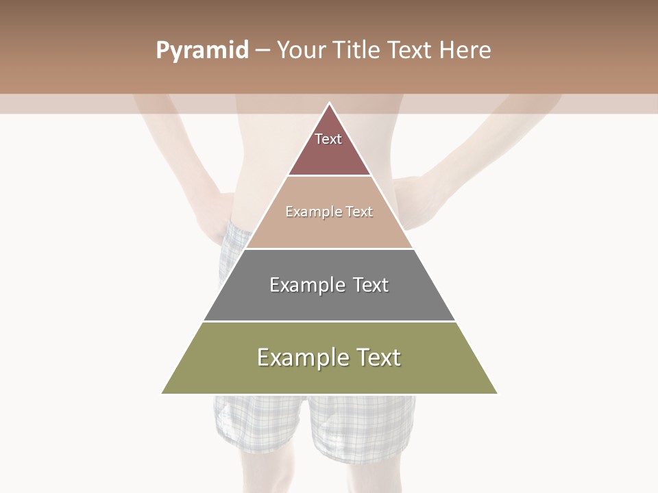 Cutout Nerdy Body PowerPoint Template
