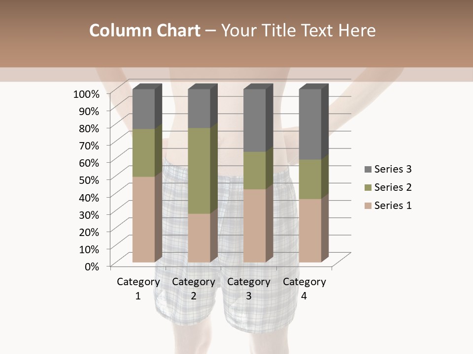 Cutout Nerdy Body PowerPoint Template