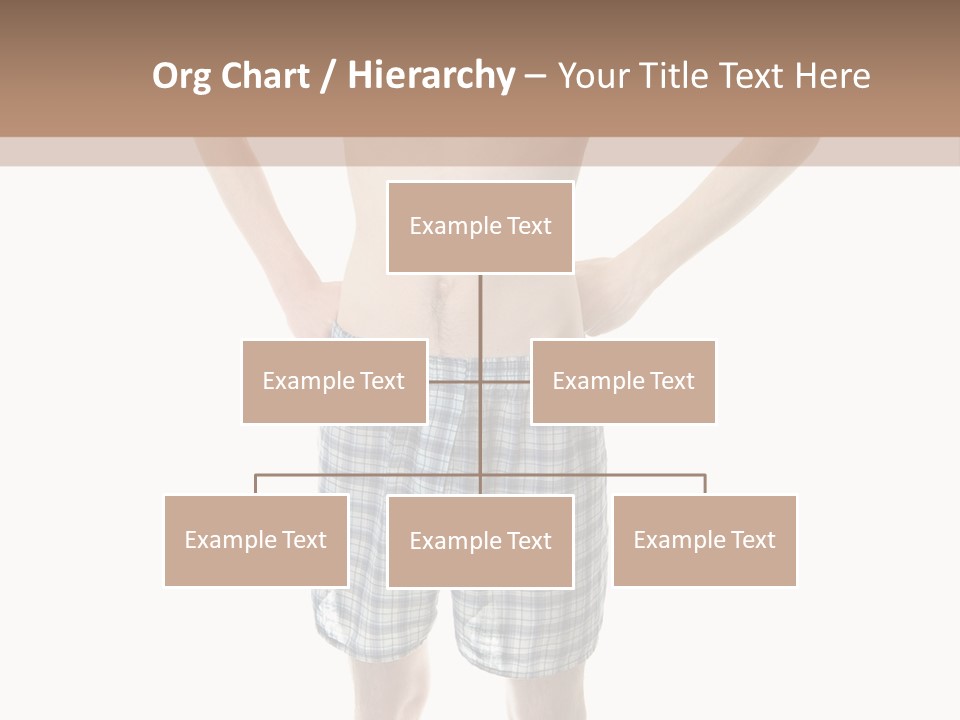 Cutout Nerdy Body PowerPoint Template