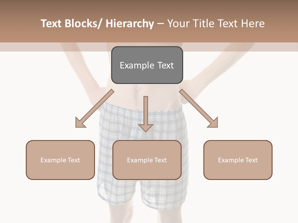 Cutout Nerdy Body PowerPoint Template