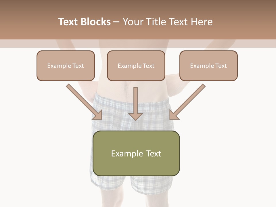 Cutout Nerdy Body PowerPoint Template