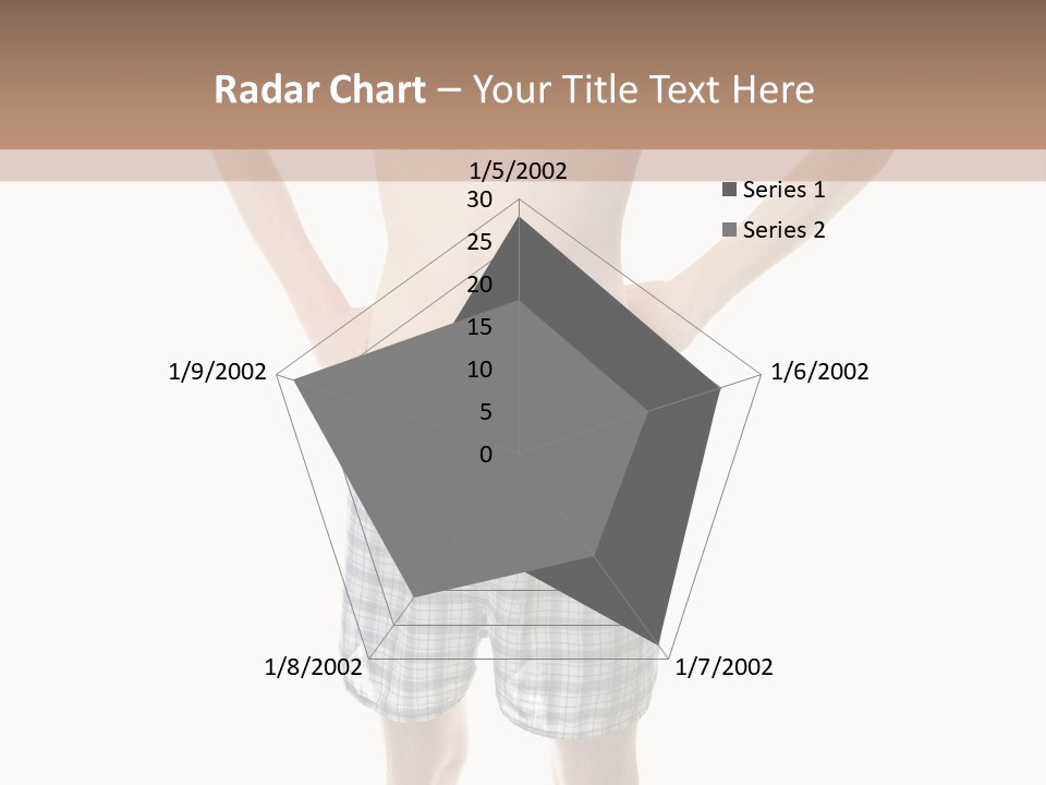 Cutout Nerdy Body PowerPoint Template