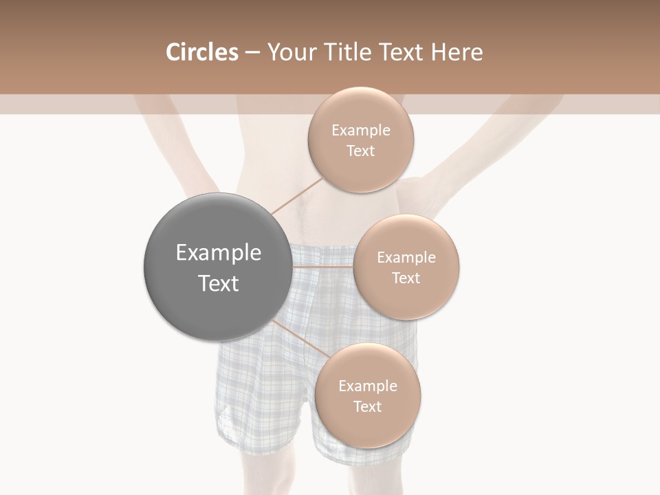 Cutout Nerdy Body PowerPoint Template