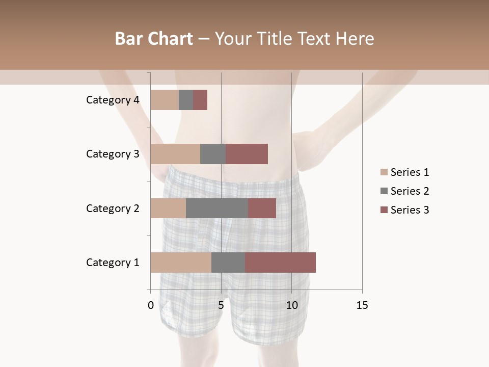 Cutout Nerdy Body PowerPoint Template