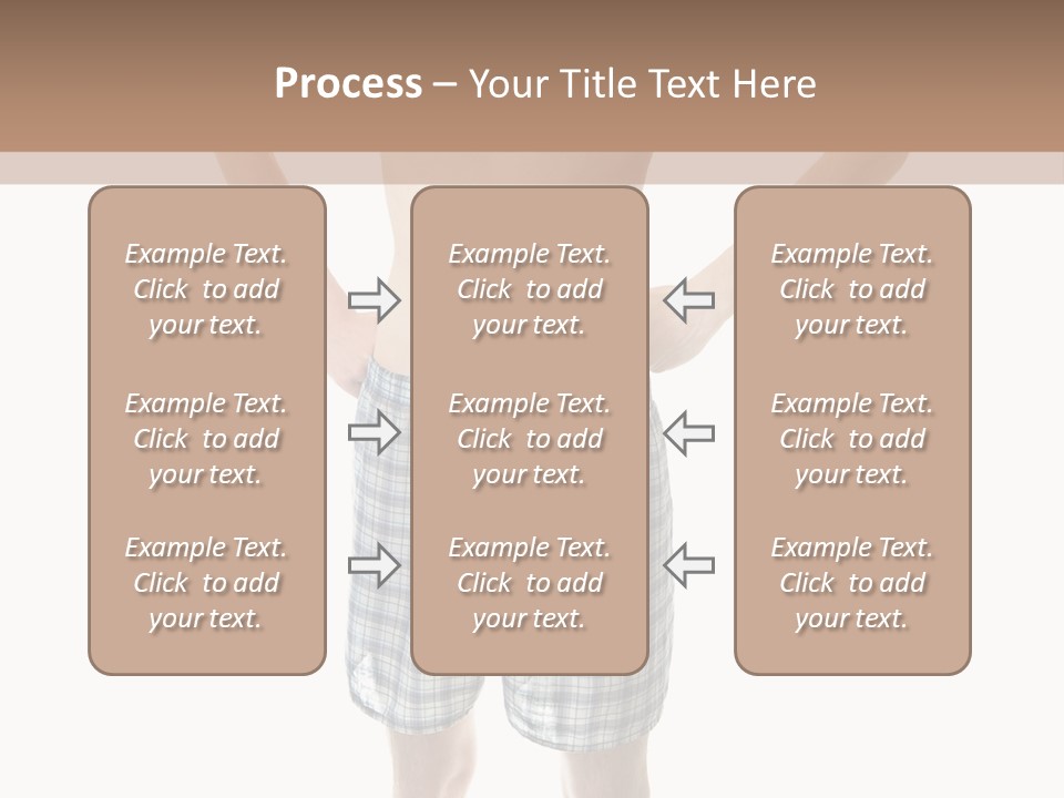 Cutout Nerdy Body PowerPoint Template