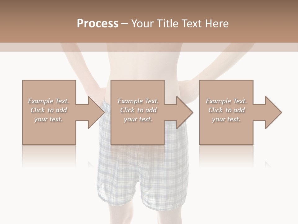 Cutout Nerdy Body PowerPoint Template