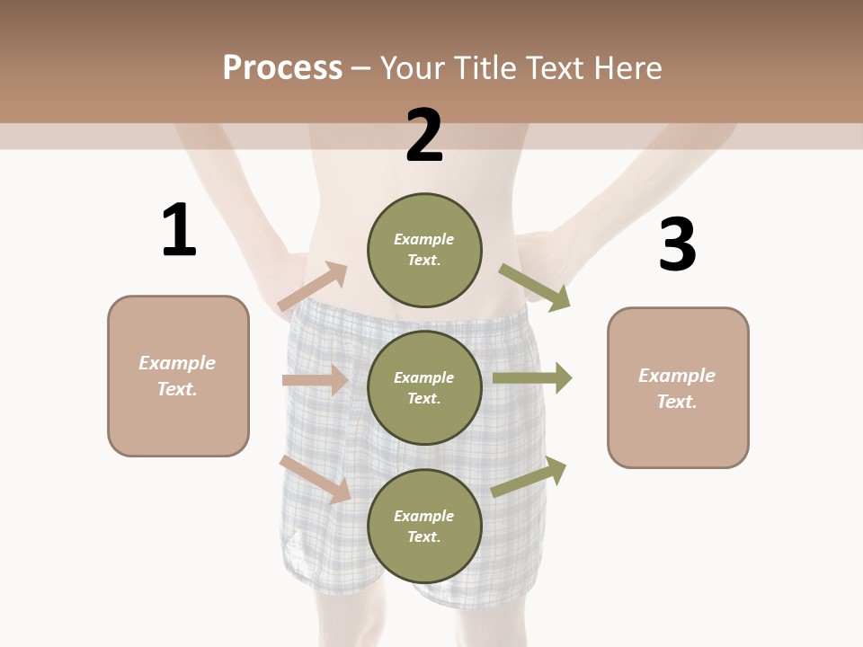 Cutout Nerdy Body PowerPoint Template