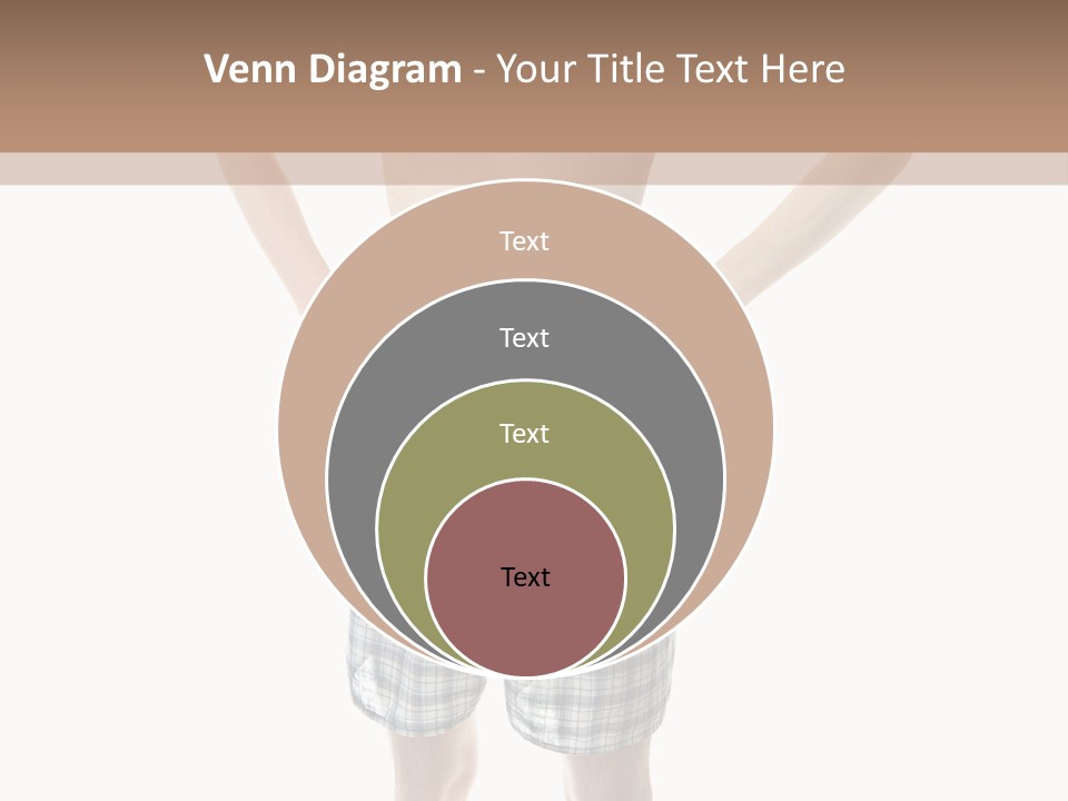 Cutout Nerdy Body PowerPoint Template