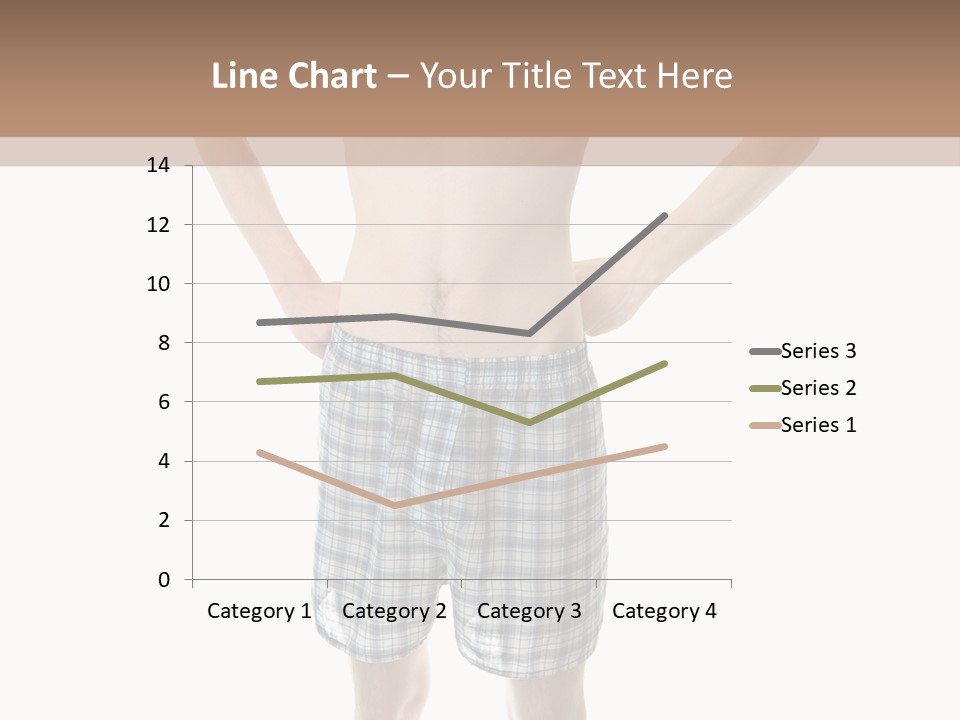 Cutout Nerdy Body PowerPoint Template