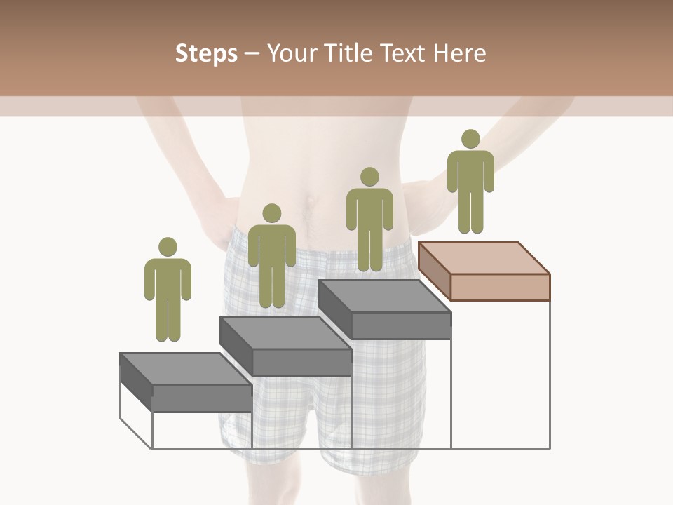 Cutout Nerdy Body PowerPoint Template