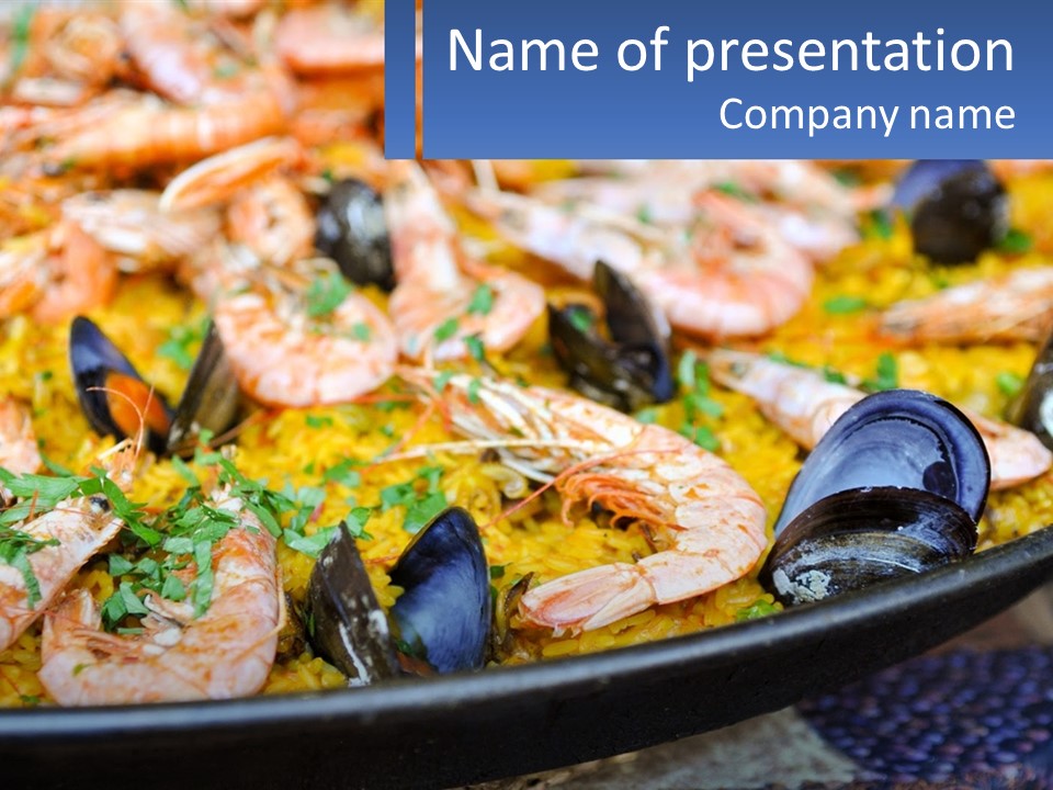 Pan Shallow Fish PowerPoint Template