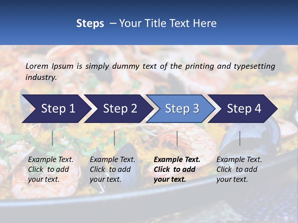 Pan Shallow Fish PowerPoint Template