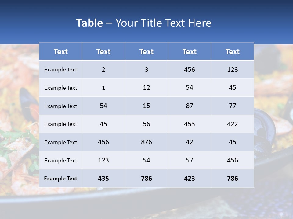 Pan Shallow Fish PowerPoint Template