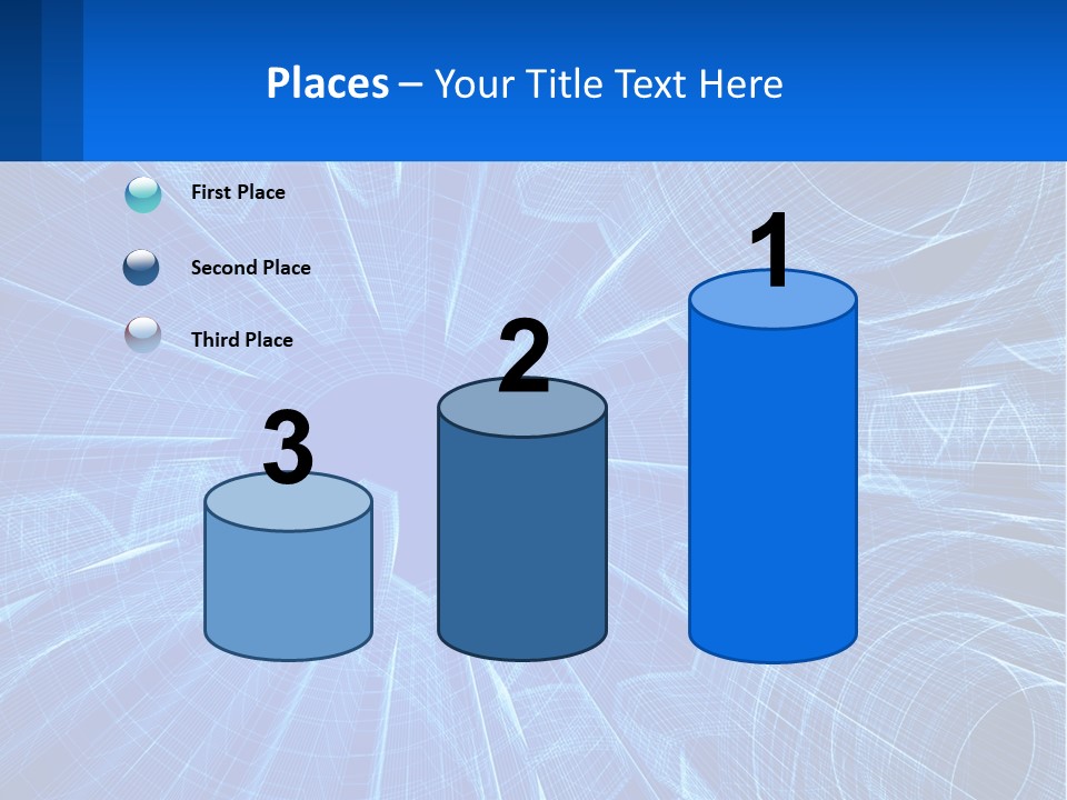Sketch Grey Blueprint PowerPoint Template