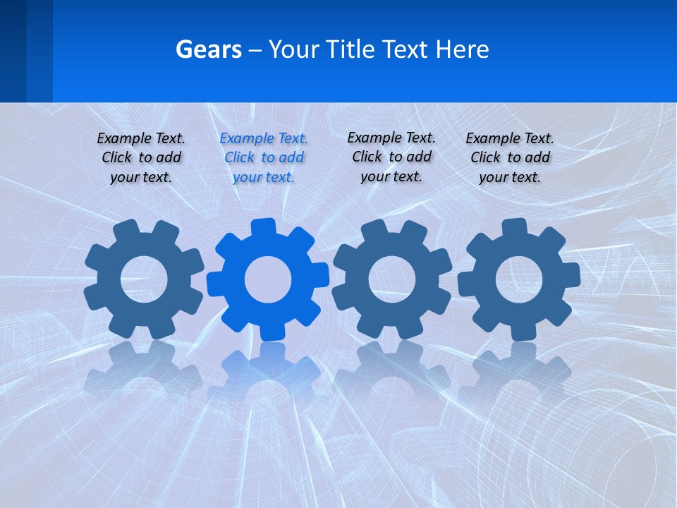 Sketch Grey Blueprint PowerPoint Template