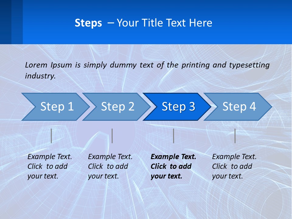 Sketch Grey Blueprint PowerPoint Template