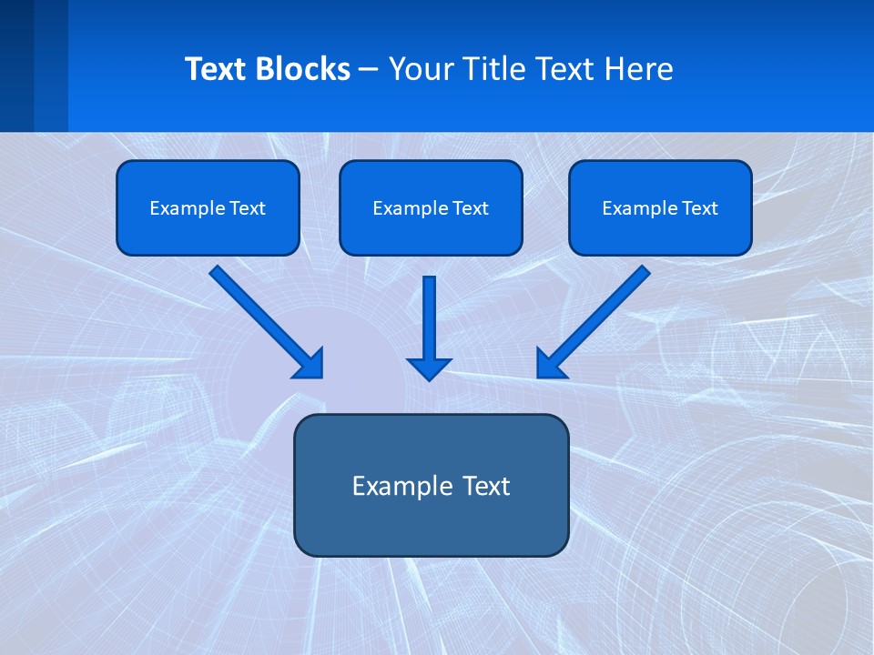 Sketch Grey Blueprint PowerPoint Template
