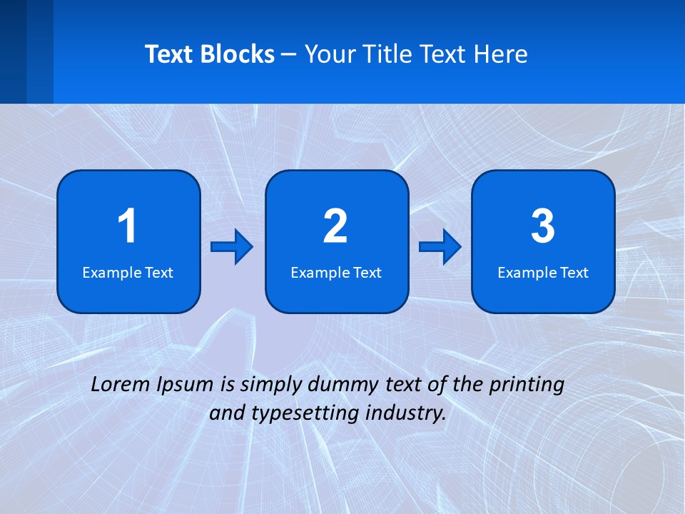 Sketch Grey Blueprint PowerPoint Template
