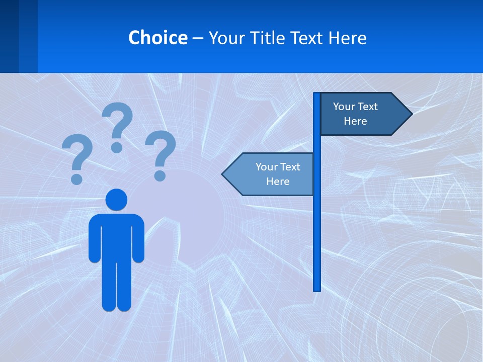 Sketch Grey Blueprint PowerPoint Template