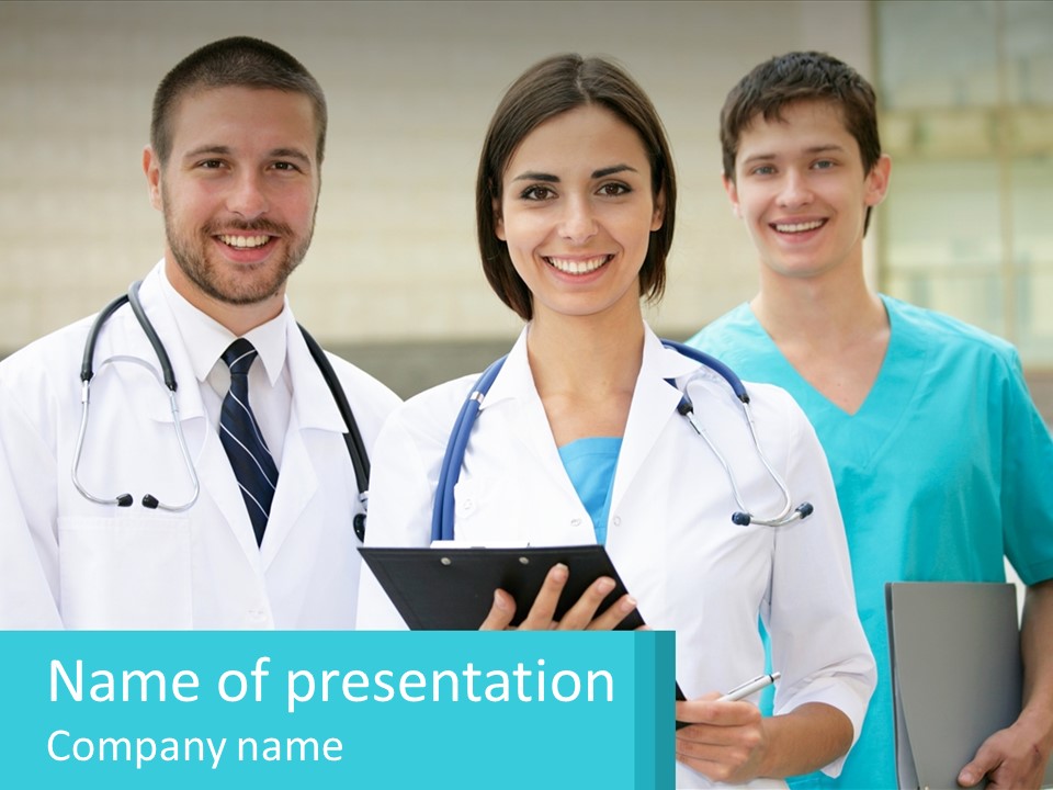 Females Professional Work PowerPoint Template