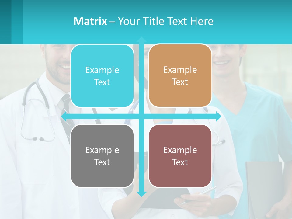 Females Professional Work PowerPoint Template