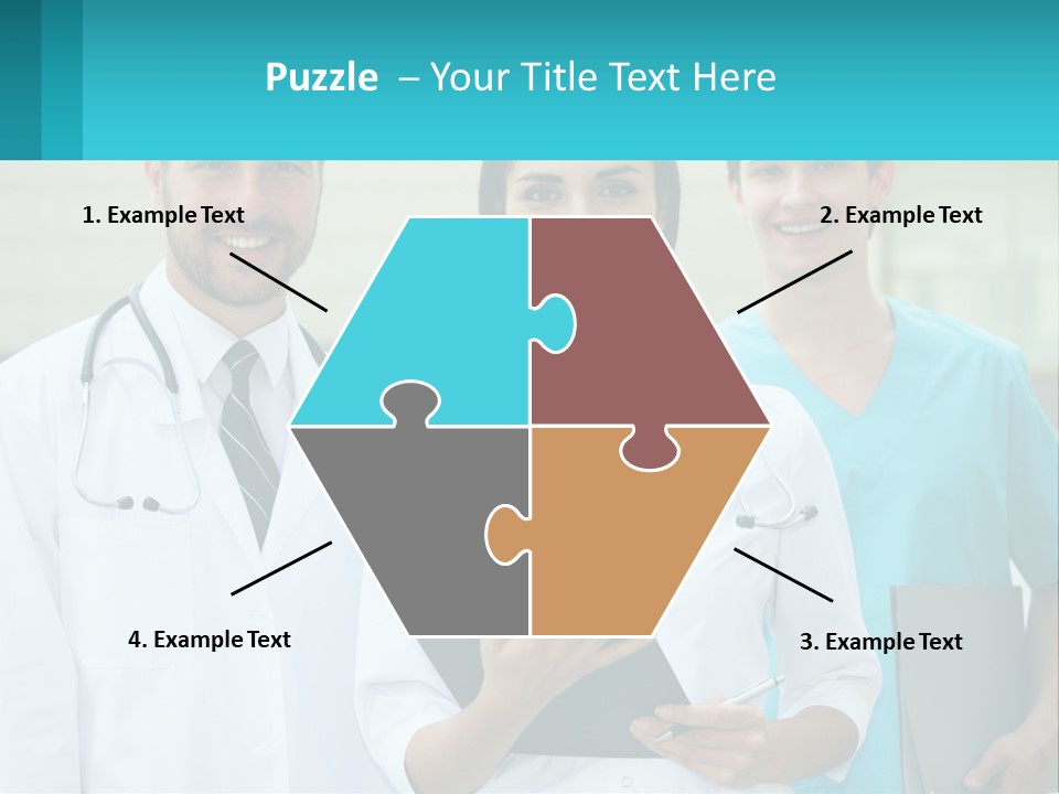 Females Professional Work PowerPoint Template