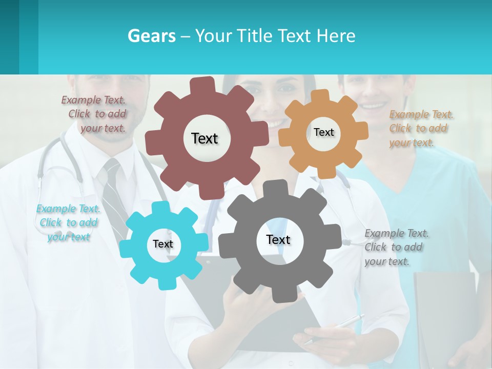 Females Professional Work PowerPoint Template