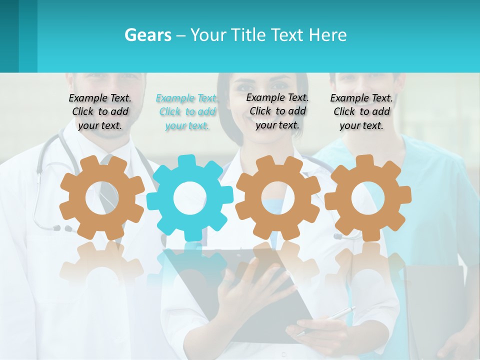 Females Professional Work PowerPoint Template