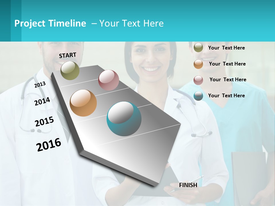 Females Professional Work PowerPoint Template