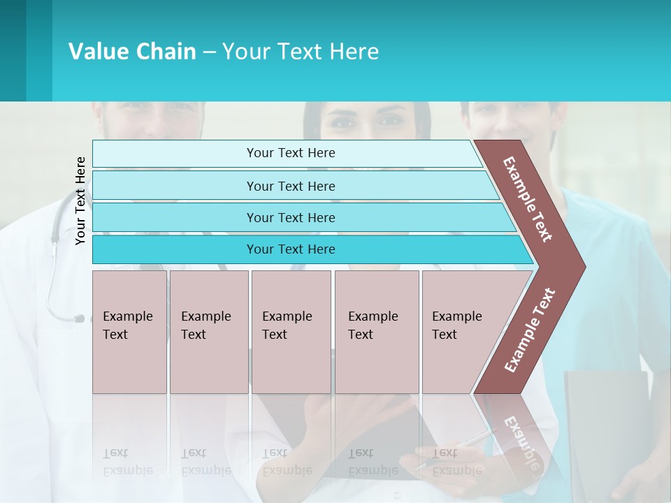 Females Professional Work PowerPoint Template
