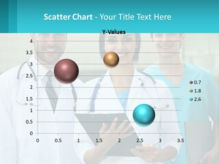 Females Professional Work PowerPoint Template