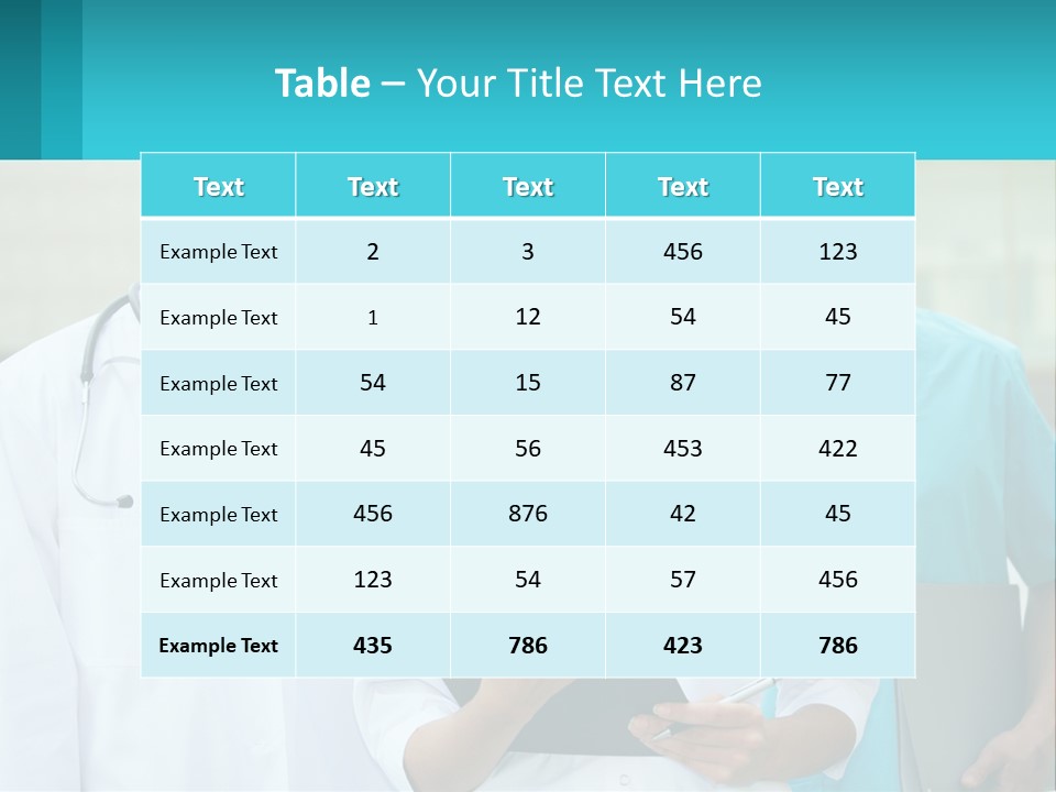 Females Professional Work PowerPoint Template
