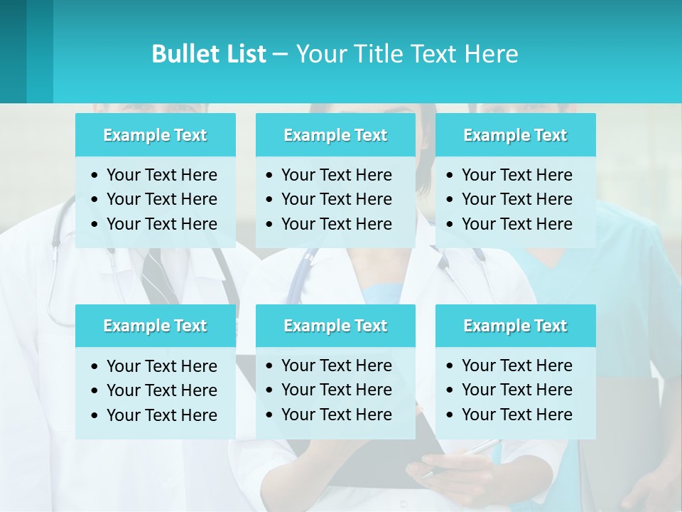 Females Professional Work PowerPoint Template