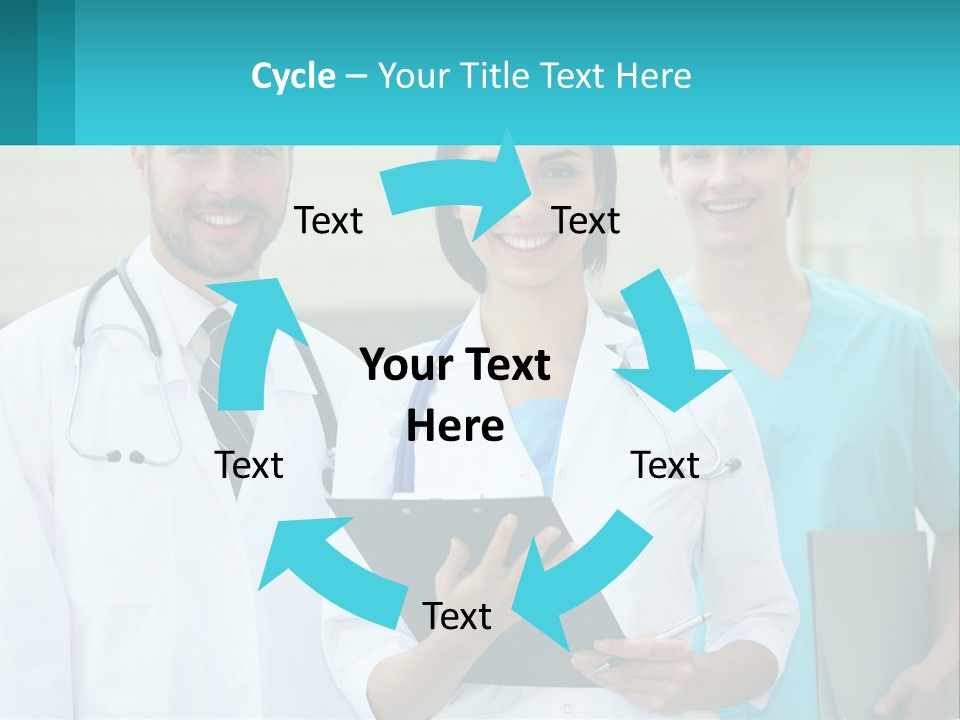 Females Professional Work PowerPoint Template