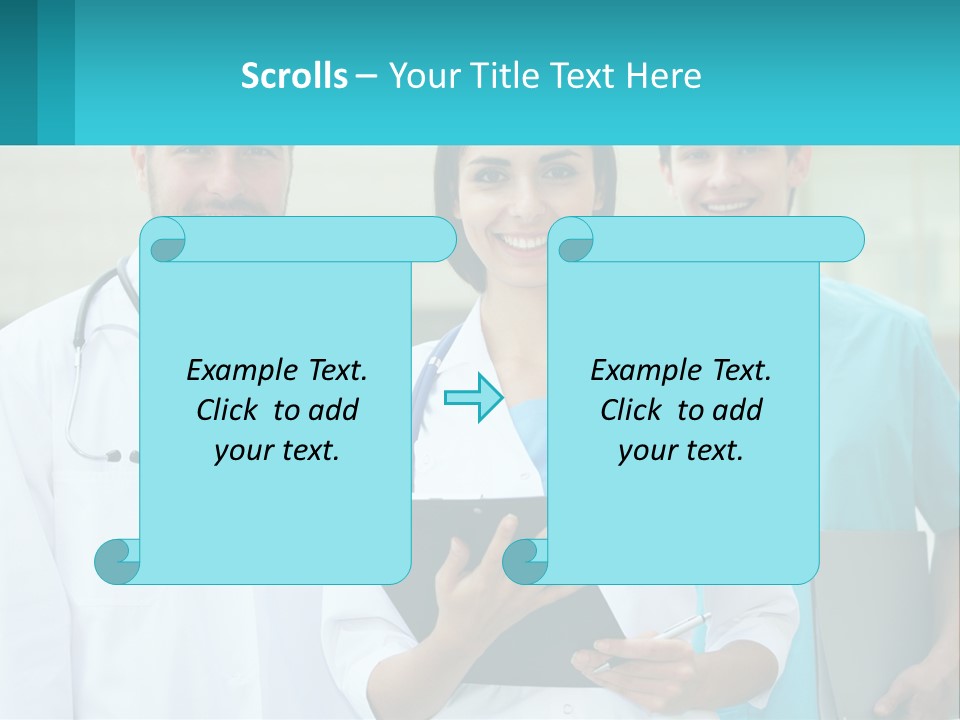Females Professional Work PowerPoint Template